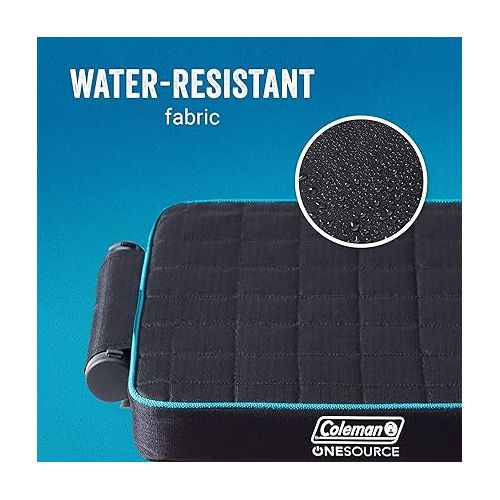 콜맨 Coleman OneSource Rechargeable Heated Seats - Heated Camping Chair, Chair Pad, & Stadium Seat for Cool-Weather Outdoor Lounging, Tailgating, & Camping