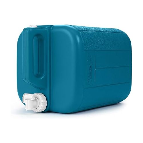 콜맨 Coleman Chiller 5-Gallon Water Container with Spigot & Carry Handle, Heavy-Duty Water Jug & Water Carrier for Camping, Tailgating, Parties, Emergencies, & More