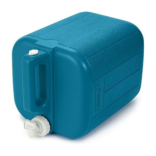 콜맨 Coleman Chiller 5-Gallon Water Container with Spigot & Carry Handle, Heavy-Duty Water Jug & Water Carrier for Camping, Tailgating, Parties, Emergencies, & More