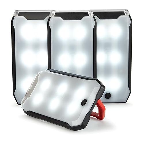 콜맨 Coleman Multi-Panel Rechargeable LED Lantern, Water-Resistant Lantern with Removable Magnetic Light Panels, Built-In Flashlight, & USB Charging Port; Great for Camping, Hunting, Emergencies, & More