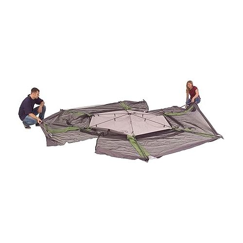 콜맨 Coleman Skylodge Screened Canopy Tent with Instant Setup, 10x10/15x13ft Portable Screen Shelter with 1-Minute Setup for Bug-Free Lounging, Great for Picnic, Yard, Beach, Park, Camping, & More