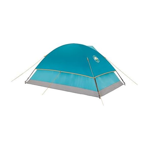 콜맨 Coleman Kids Wonder Lake Tent, 2-Person Children's Tent for Campsite, Backyard, or Indoor Use, Includes Rainfly, Carry Bag, and Storage Pockets; Youth Tent Sets Up in About 10 Minutes