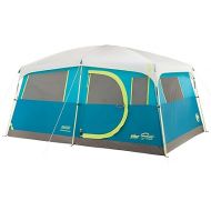 Coleman 8-Person Camping Tent with Built-in Closet | Tenaya Lake Cabin Tent with Fast Pitch Setup