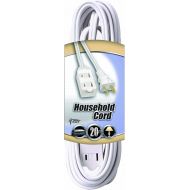 94158901 Indoor Extension Cord With 2 Power Outlets; 20-ft; White