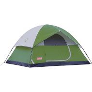 Coleman Dome Camping Tent | Sundome Outdoor Tent with Easy Set Up, Green, 6 Person