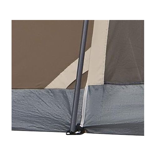 콜맨 Coleman WeatherMaster Camping Tent with Screened Porch, Weatherproof 6-Person Family Tent with Included Rainfly and Carry Bag, Easy Setup Tent with Screened-in Porch