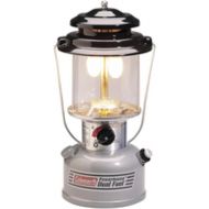 Coleman Powerhouse Dual Fuel Lantern Shines up to 800 Lumens, 2-Mantle Lantern Uses Coleman Liquid Fuel or Gasoline with Adjustable Brightness, Carry Handle, Mantles, & Funnel Included