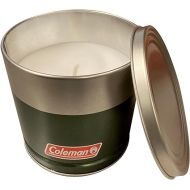 Coleman Outdoor Citronella Candle, Decorative Tin Candle for Patio, Backyard, Outdoor, Camping Candle, Tin Candle with Cover, Up to 25 hours burn time, 11oz