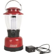 Coleman Classic Rechargeable 400 Lumens LED Lantern, Water-Resistant Lantern with USB Charging Port and Carry Handle, Great for Camping, Power Outage, Emergencies, & Home Use