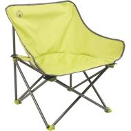 Coleman Kickback Outdoor Chair, Lightweight Folding Chair with Relaxed Back Rest & Strong Steel Frame, Portable Chair for Camping, Tailgating, Beach, Backyard, & More, Carry Bag Included