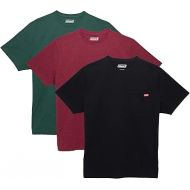 Coleman Mens Workwear Performance Short Sleeve Cotton T-Shirts Multi Color Quality Value 3-Pack
