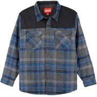 Coleman Diamond Quilted Flannel Shirt Jacket - Mens Plaid Flannel Winter Jacket for Outdoor Hiking, Camping, and Hunting