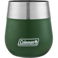 Coleman Claret Vacuum-Insulated Stainless Steel Wine Glass, 13oz Outdoor Wine Glass for Camping, Tailgating, Beach, Picnic & Backyard Patio