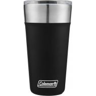 Coleman Brew Vacuum-Insulated Stainless Steel Tumbler, 20oz Water Bottle/Coffee Mug with Slidable Spout Cover & Integrated Bottle Opener