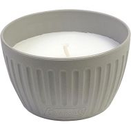 Coleman Outdoor Citronella Candle, Decorative Conrecte Look Candle for Patio, Backyard, Outdoor, Camping Candle, Grey Candle, Up to 25 Hours Burn time, 11oz