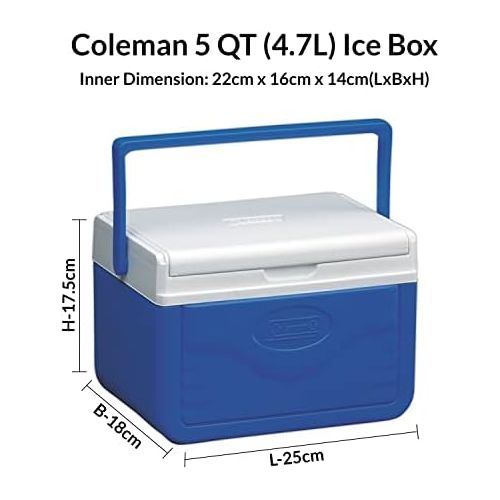 콜맨 콜맨Coleman FlipLid Personal Cooler, 5 Quarts