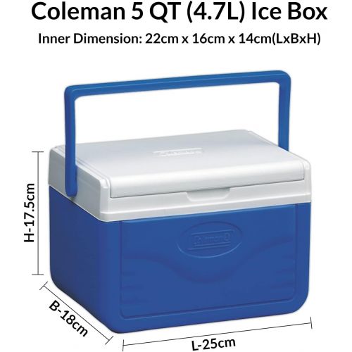 콜맨 콜맨Coleman FlipLid Personal Cooler, 5 Quarts