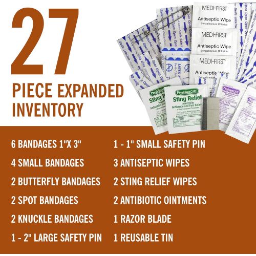 콜맨 콜맨Coleman All Purpose Mini First Aid Kit - 27 Pieces