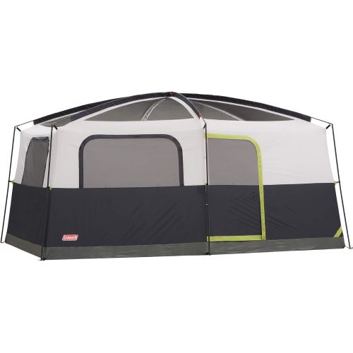 콜맨 콜맨Coleman Prairie Breeze Lighted Cabin Tent, 9-Person