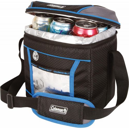 콜맨 콜맨Coleman, Soft Cooler, 9 Cans, Blue