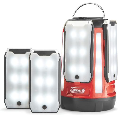 콜맨 콜맨Coleman Quad Pro 800l LED Lantern, Red