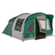 콜맨Coleman Rocky Mountain 5+ Tunnel Tent - 5 Person, Green, with Blackout Windows