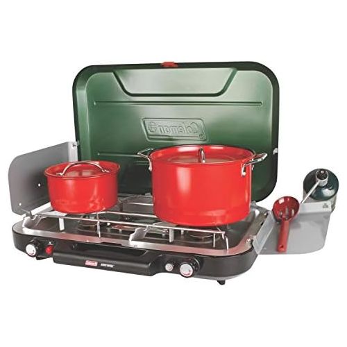 콜맨 콜맨Coleman Even-Temp Propane Stove, 3-Burner