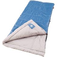 콜맨Coleman Sun Ridge 40°F Warm Weather Sleeping Bag, Blue