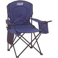 콜맨Coleman Portable Camping Quad Chair with 4-Can Cooler