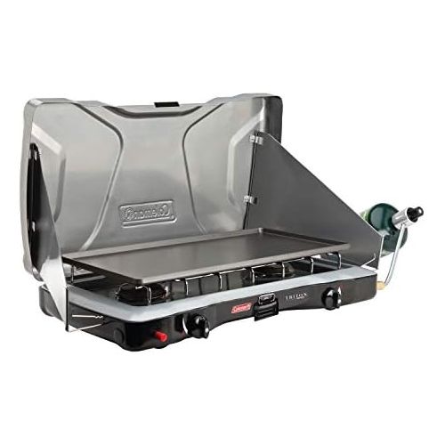 콜맨 콜맨Coleman Gas Camping Stove | Triton+ Propane Stove, 2 Burner