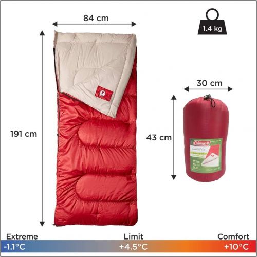 콜맨 콜맨Coleman Palmetto 30°F Cool Weather Sleeping Bag