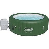 콜맨Coleman SaluSpa Inflatable Hot Tub Spa, Green & White