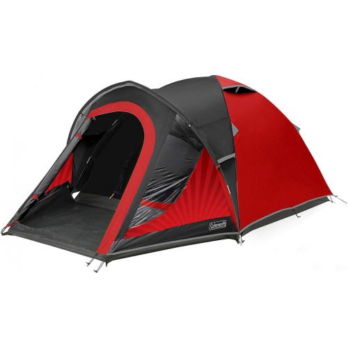 콜맨 Coleman Tent The Blackout, Festival Camping Tent with Blackout Bedroom Technology, Festival Essential, Dome Tent, 100% Waterproof with Sewn in groundsheet