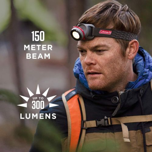 콜맨 Coleman Lumens LED Headlamp with BatteryGuard