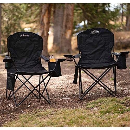 콜맨 Coleman Camping Chair with Built-in 4 Can Cooler