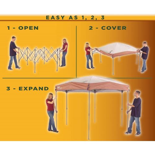 콜맨 Coleman Screened Canopy Tent with Instant Setup Back Home Screenhouse Sets Up in 60 Seconds