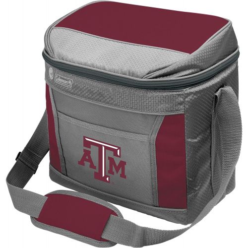 콜맨 Coleman NCAA Soft-Sided Insulated Cooler and Lunch Box Bag, 9-Can Capacity