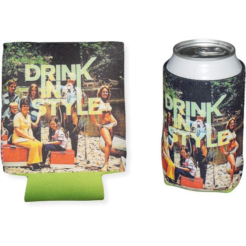 콜맨 Coleman 4 Can Holders in each Pack Throwback Collection Drink & Mug Holder Vintage Can Holder Great For Camping & Backpacking