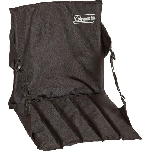 콜맨 Coleman Portable Stadium Seat Cushion Lightweight Padded Seat for Sporting Events and Outdoor Concerts Bleacher Cushion with Backrest