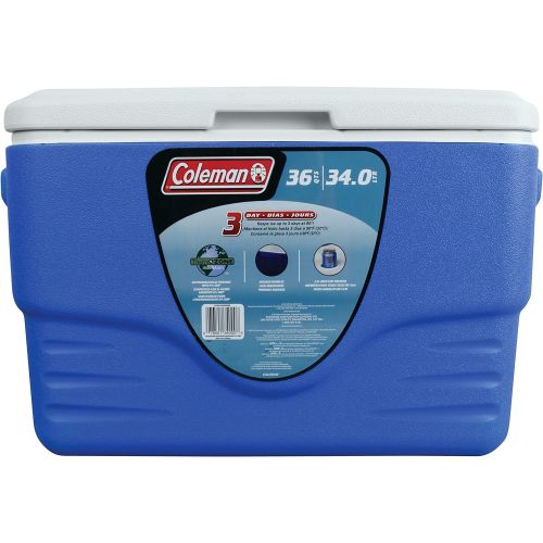 콜맨 Coleman Molded-Handle 36-Quart Cooler