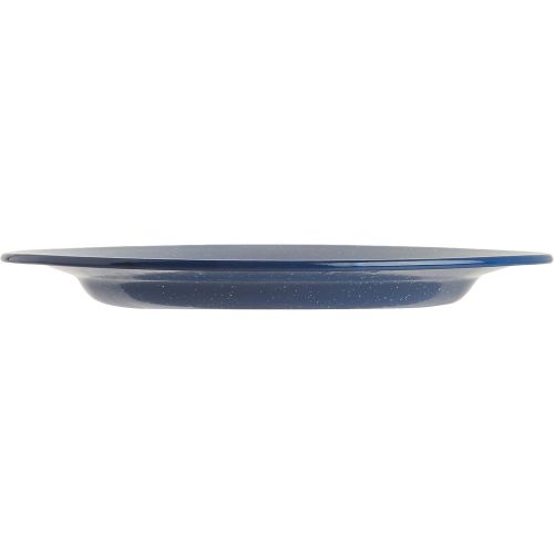 콜맨 Coleman 10 Enamelware Dinner Plate with Wide Rim (Blue)