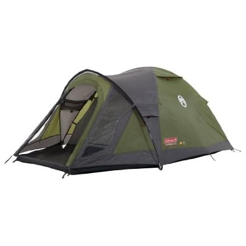 콜맨 Coleman Tent Darwin, Compact Dome Tent, also Ideal for Camping in the Garden, Lightweight Camping and Hiking Tent, 100 Percent Waterproof HH 3000 mm, Sewn-in Groundsheet
