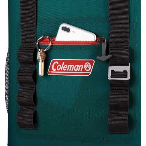콜맨 Coleman High-Performance Leak Proof Soft Cooler with Ultra Thich Insulation, Cooler Bag, Soft Sided Cooler, Insulated Lunch Bag, Camping Cooler