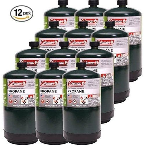 콜맨 Coleman Propane 16 Oz Camping Cylinder (12 Pk.)