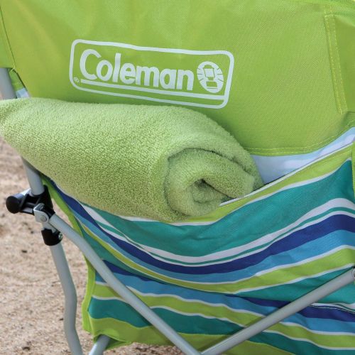 콜맨 Coleman Camping Chair Lightweight Utopia Breeze Beach Chair Outdoor Chair with Low Profile