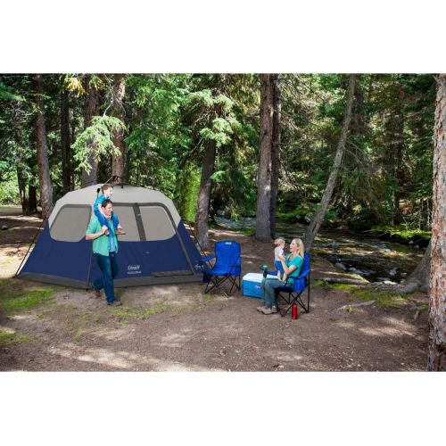 콜맨 Coleman 6-Person Instant Tent Blue