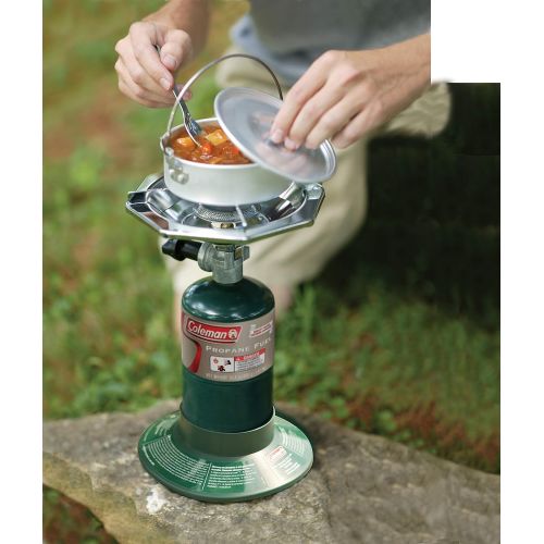 콜맨 Coleman Gas Stove Portable Bottletop Propane Camp Stove with Adjustable Burner