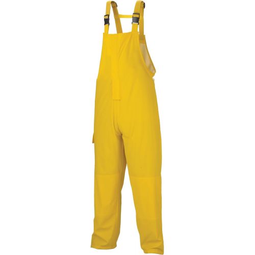 콜맨 Coleman PU/Tricot Waterproof Bib Pants, Yellow, XX-Large