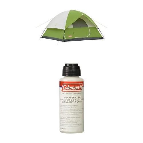 콜맨 Coleman Sundome 6-Person Dome Tent with Seam Sealer, 2-oz