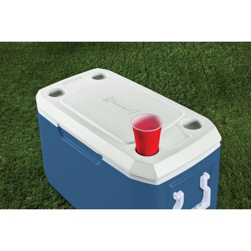 콜맨 Coleman Xtreme Cooler, Large Ice Box, PU Full Foam Insulation, Stays Cool for Days, Portable Cool Box; Perfect for Camping, Picnics and Festivals